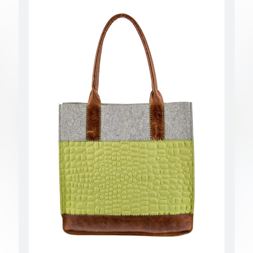 SALE!! Graf Lantz Jaunt Midi Merino Wool Felt Tote Rare